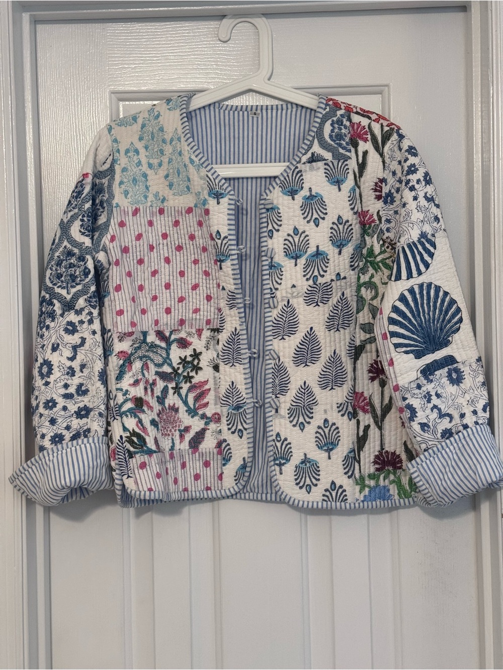 Darlington Isle Patchwork Floral Quilted Jacket